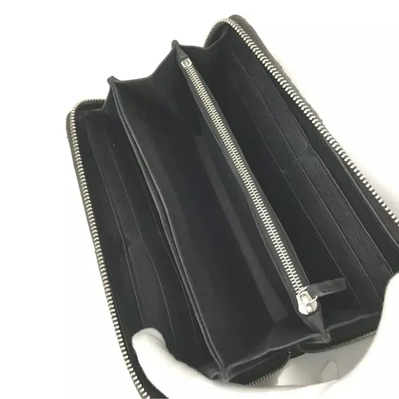 Fendi Black and Silver Monster Snake Wallet - Picture 5 of 8